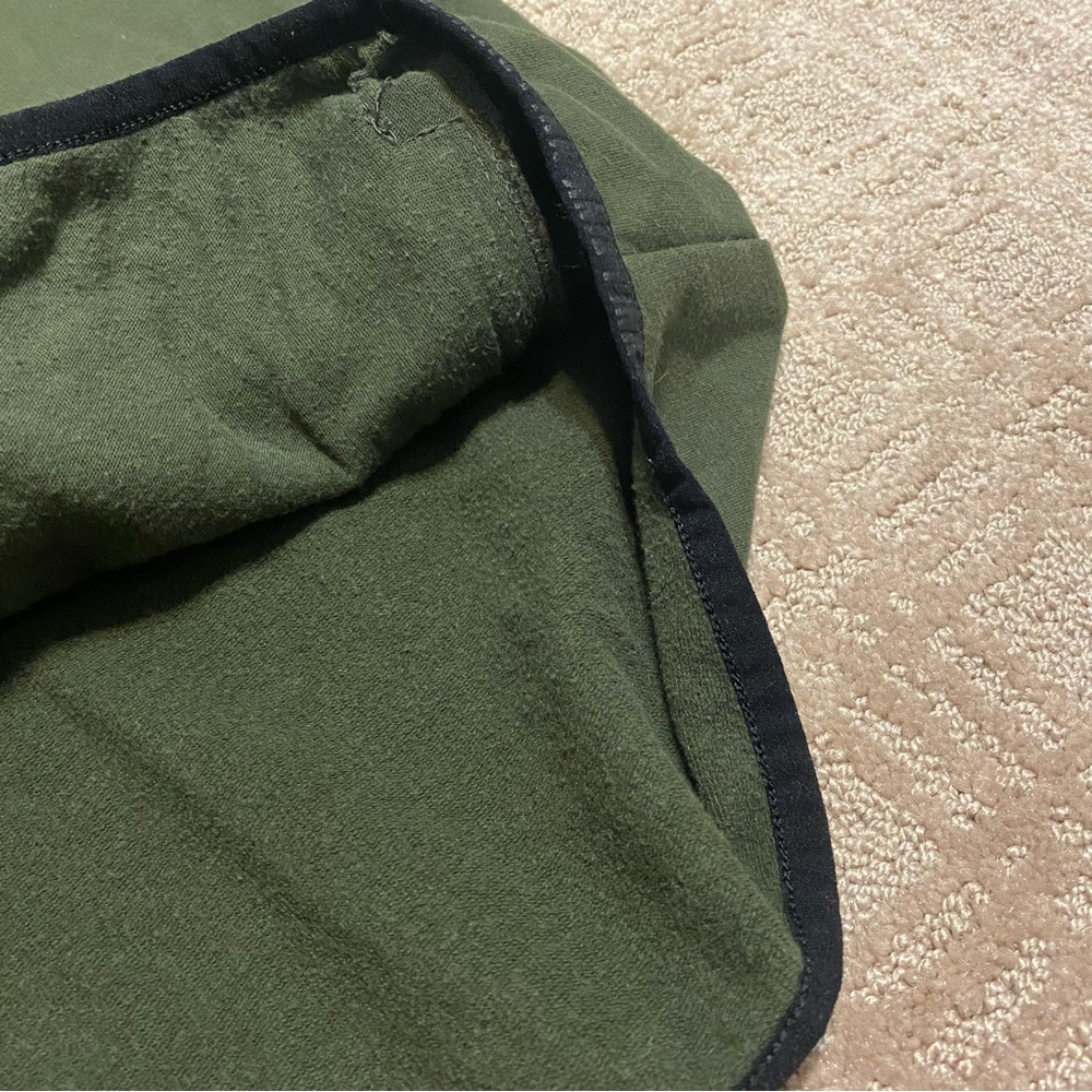 {Victoria’s Secret | PINK} Green Hooded Zip Up Sweatshirt ~ Size Small - Picture 12 of 16